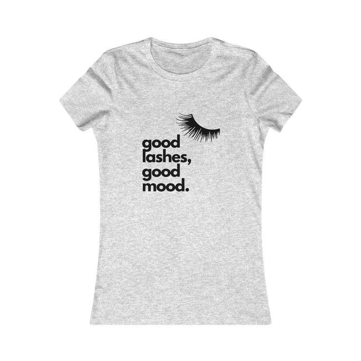 Good Lashes, Good Day Slim Fit Tee