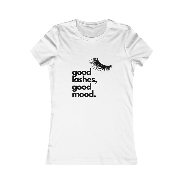 Good Lashes, Good Day Slim Fit Tee